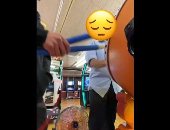 【動画】ゲーセンで『太鼓の達人』をプレイしていたら嫌がらせ！！ 