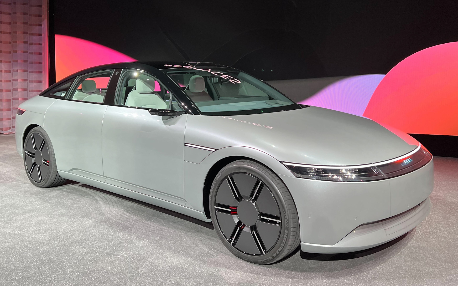 ソニーとホンダ、共同EVブランド「Afeela」をCESで公開