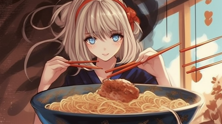 【NFT】Ramen Lover Hungry Girl #27