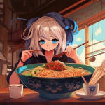 【NFT】Ramen Lover Hungry Girl #39