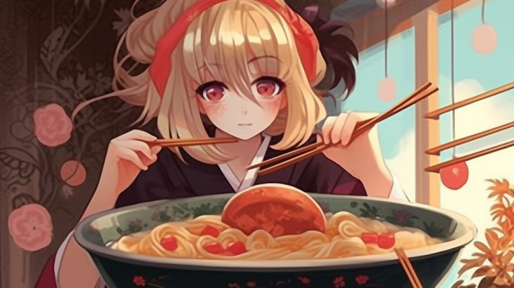 【NFT】Ramen Lover Hungry Girl #41