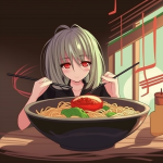 【NFT】Ramen Lover Hungry Girl #59