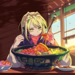 【NFT】Ramen Lover Hungry Girl #71