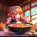 【NFT】Ramen Lover Hungry Girl #77