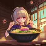 【NFT】Ramen Lover Hungry Girl #82