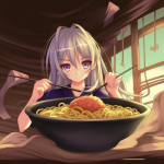 【NFT】Ramen Lover Hungry Girl #84