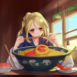 【NFT】Ramen Lover Hungry Girl #85