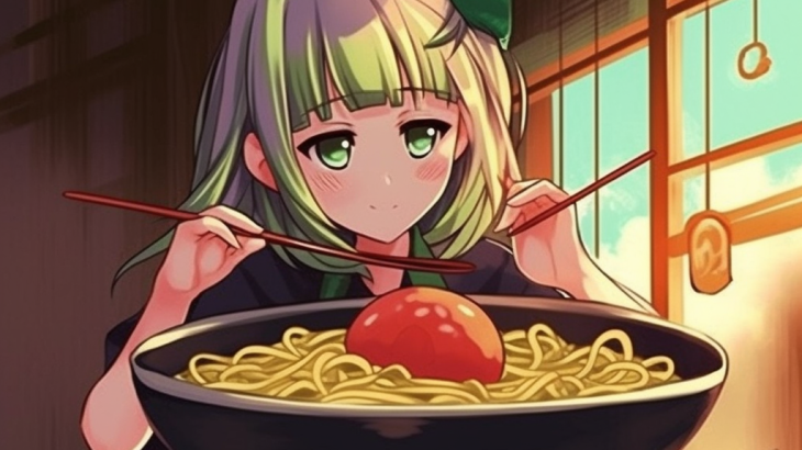 【NFT】Ramen Lover Hungry Girl #9