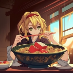 【NFT】Ramen Lover Hungry Girl #95