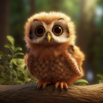 Trivia Art #57 Owl