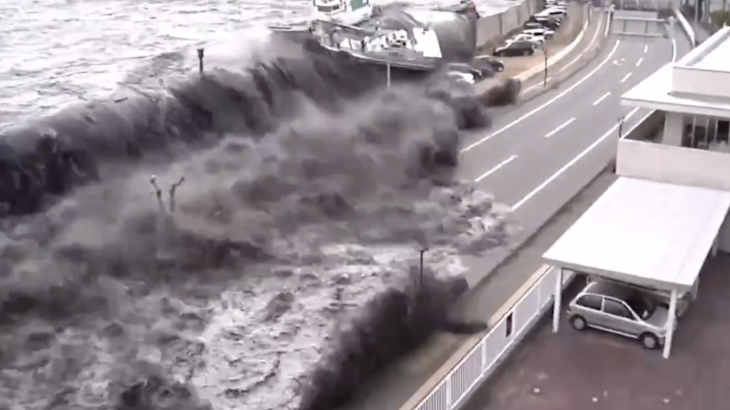 能登半島沖 津波、地震映像Twitterまとめ