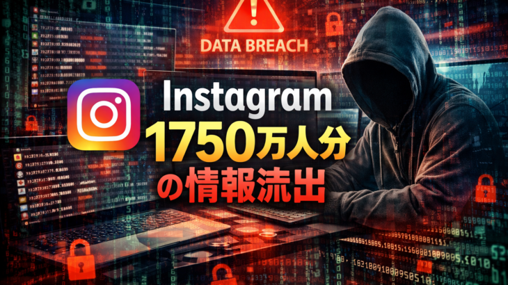 【Instagram個人情報流出】1700万人分がダークウェブで叩き売り中。「侵害なし」というMetaの言葉遊びに騙される情弱への処方箋